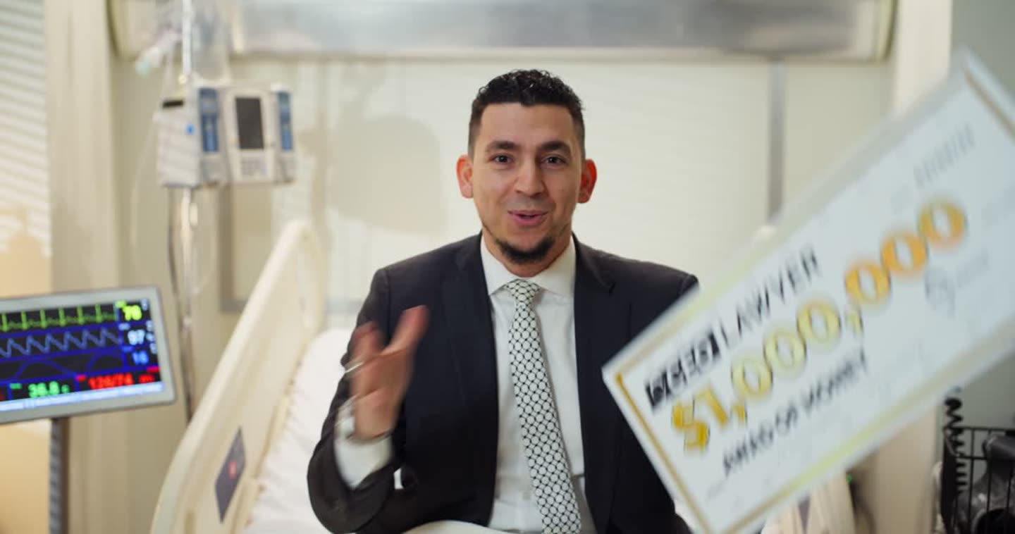 Attorney on camera from the CEO Lawyer campaign